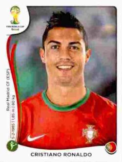 2014 Panini FIFA World Cup Brazil #523 Cristiano Ronaldo