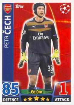 2015-16 Topps UCL Match Attax #001 Petr Cech