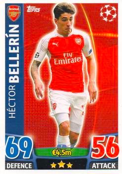 2015-16 Topps UCL Match Attax #007 Hector Bellerin