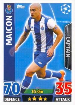 2015-16 Topps UCL Match Attax #021 Maicon