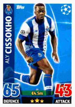 2015-16 Topps UCL Match Attax #023 Aly Cissokho