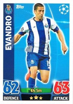 2015-16 Topps UCL Match Attax #026 Evandro