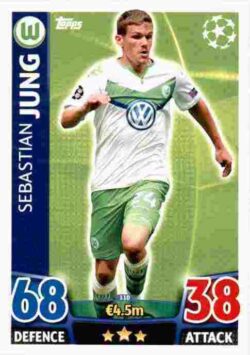 2015-16 Topps UCL Match Attax #110 Sebastian Jung