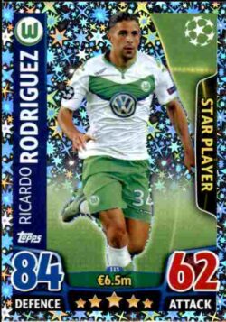 2015-16 Topps UCL Match Attax #113 Ricardo Rodriguez