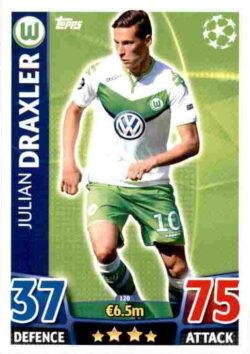 2015-16 Topps UCL Match Attax #120 Julian Draxler