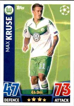 2015-16 Topps UCL Match Attax #124 Max Kruse