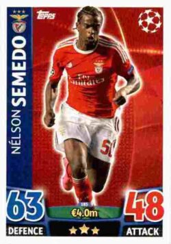 2015-16 Topps UCL Match Attax #185 Nelson Semedo