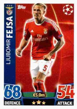 2015-16 Topps UCL Match Attax #191 Ljubomir Fejsa