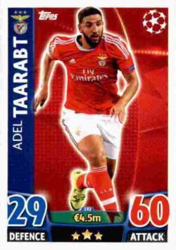 2015-16 Topps UCL Match Attax #192 Adel Taarabt