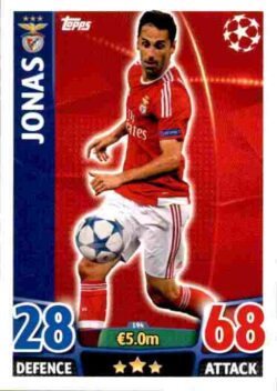 2015-16 Topps UCL Match Attax #194 Jonas