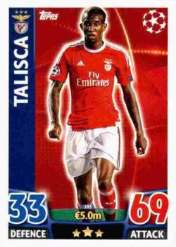 2015-16 Topps UCL Match Attax #195 Talisca