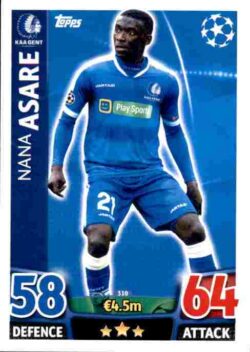 2015-16 Topps UCL Match Attax #310 Nana Asare