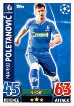 2015-16 Topps UCL Match Attax #313 Marko Poletanovic