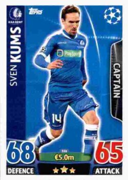 2015-16 Topps UCL Match Attax #316 Sven Kums