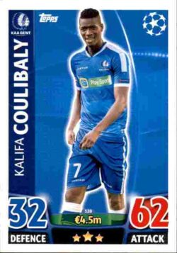 2015-16 Topps UCL Match Attax #320 Kalifa Coulibaly