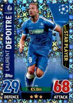 2015-16 Topps UCL Match Attax #323 Laurent Depoitre