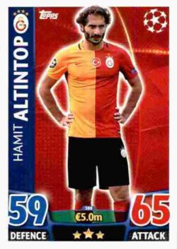 2015-16 Topps UCL Match Attax #388 Hamit Altintop