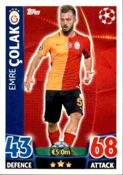 2015-16 Topps UCL Match Attax #389 Emre Colak