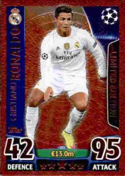 2015-16 Topps UCL Match Attax #LE1 Limited Edition Cristiano Ronaldo