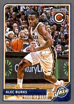 2015-16 Panini Complete Basketball #143 Silver Alec Burks