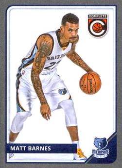 2015-16 Panini Complete Basketball #156 Silver Matt Barnes