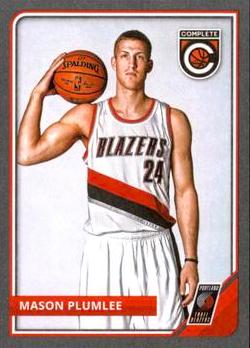 2015-16 Panini Complete Basketball #164 Silver Mason Plumlee