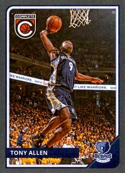 2015-16 Panini Complete Basketball #204 Silver Tony Allen