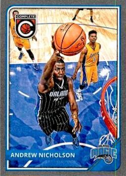 2015-16 Panini Complete Basketball #209 Silver Andrew Nicholson