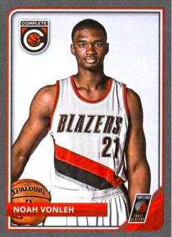 2015-16 Panini Complete Basketball #236 Silver Noah Vonleh