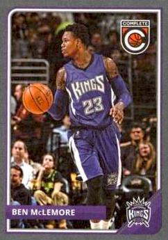 2015-16 Panini Complete Basketball #260 Silver Ben McLemore