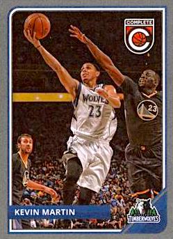 2015-16 Panini Complete Basketball #278 Silver Kevin Martin