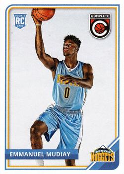 2015-16 Panini Complete Basketball #290 Emmanuel Mudiay