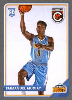 2015-16 Panini Complete Basketball #290 Silver Emmanuel Mudiay