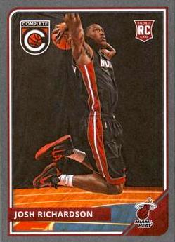 2015-16 Panini Complete Basketball #291 Silver Josh Richardson