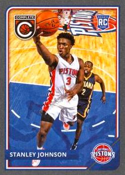 2015-16 Panini Complete Basketball #298 Silver Stanley Johnson