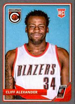 2015-16 Panini Complete Basketball #300 Silver Cliff Alexander