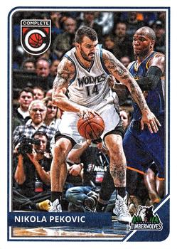 2015-16 Panini Complete Basketball #015 Nikola Pekovic