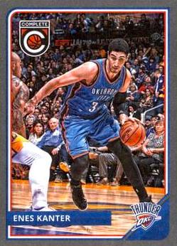 2015-16 Panini Complete Basketball #017 Silver Enes Kanter