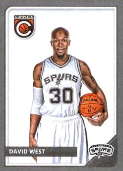 2015-16 Panini Complete Basketball #022 Silver David West