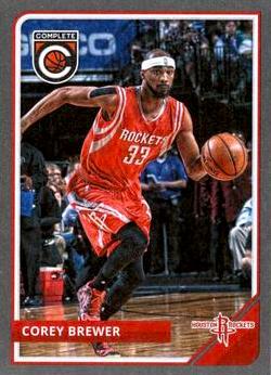 2015-16 Panini Complete Basketball #033 Silver Corey Brewer