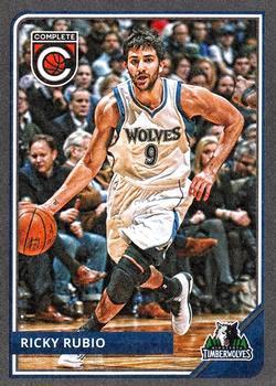 2015-16 Panini Complete Basketball #039 Silver Ricky Rubio