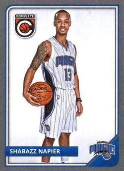 2015-16 Panini Complete Basketball #042 Silver Shabazz Napier