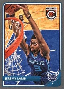 2015-16 Panini Complete Basketball #051 Silver Jeremy Lamb