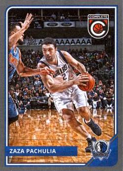 2015-16 Panini Complete Basketball #054 Silver Zaza Pachulia