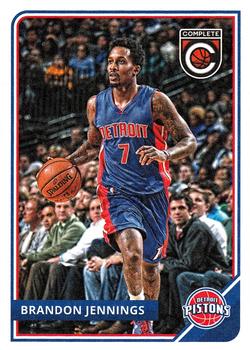 2015-16 Panini Complete Basketball #055 Brandon Jennings