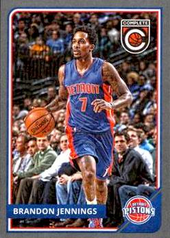 2015-16 Panini Complete Basketball #055 Silver Brandon Jennings