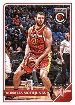 2015-16 Panini Complete Basketball #057 Donatas Motiejunas