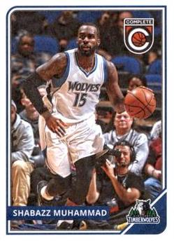 2015-16 Panini Complete Basketball #063 Shabazz Muhammad