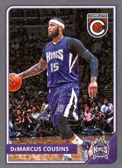 2015-16 Panini Complete Basketball #069 Silver DeMarcus Cousins