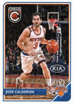 2015-16 Panini Complete Basketball #136 Jose Calderon